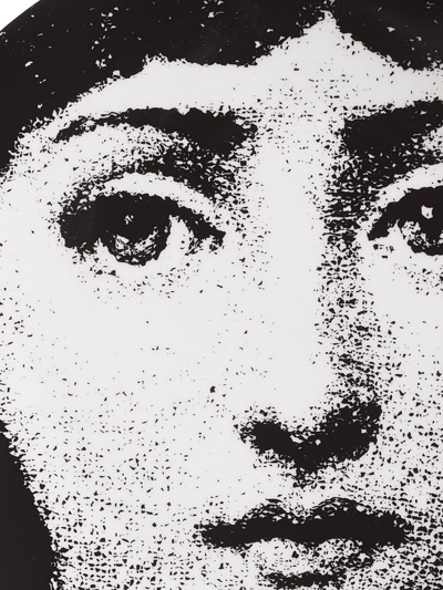 Fornasetti Tema E Variazioni N.75 Wall Plate In Schwarz