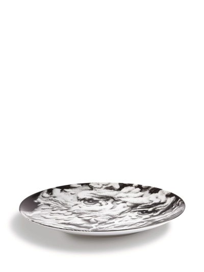 Fornasetti Tema E Variazioni N.142 Wall Plate In White
