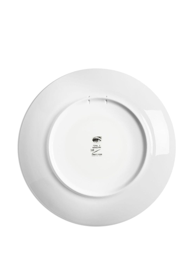 Fornasetti Wall Plate Tema E Variazioni N.148 In White
