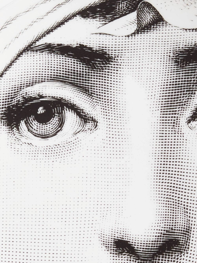 Fornasetti Wall Plate Tema E Variazioni N.148 In White
