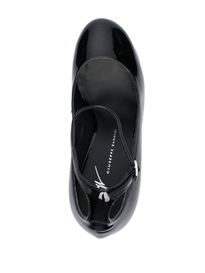 Shop Giuseppe Zanotti 150mm Patent Leather Stiletto Pumps In Black