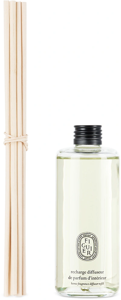 Shop Diptyque Figuier Reed Diffuser Refill In N/a