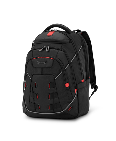 Shop Samsonite Tectonic Nutech 17" Backpack In Black