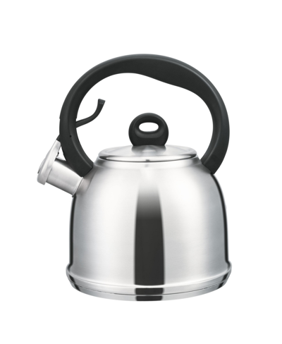 Shop Berghoff 1 Piece Essential Cami Stainless Steel 18/10 Whistling Kettle, 2 Quart In Silver