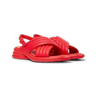 Shop Camper Women's Spiro Sandals In Bright Red