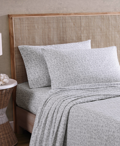 Tommy Bahama Home Koya Bay Sheet Sets Bedding In Bahama Gray