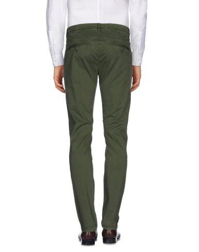 Shop Dondup Casual Pants In Green