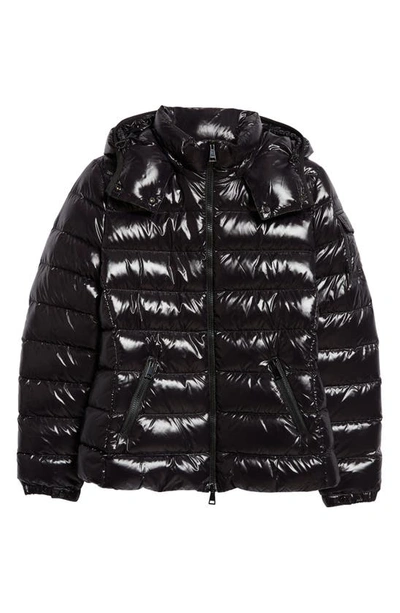 Moncler Dalles Hooded Quilted Padded Shell Down Jacket In Black
