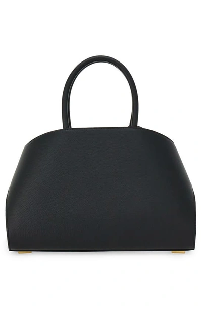 Ferragamo Women Hug Small Leahter Tote Bag In Black