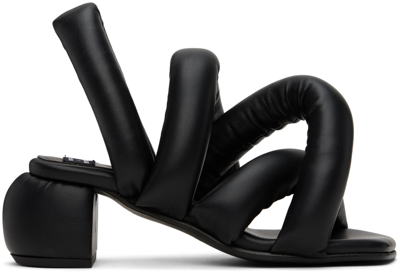 Shop Yume Yume Black Henrik Vibskov Edition Sausage Heeled Sandals