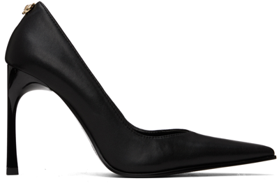 Shop Versace Jeans Couture Black Sadie Heels In E899 Black