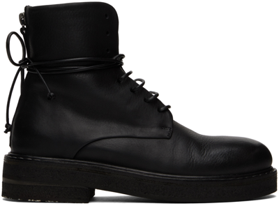 Marsèll Parrucca Laced Up Ankle Boots In Black