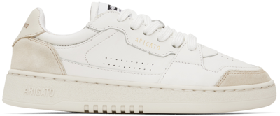 Shop Axel Arigato White Dice Lo Sneakers In White / Beige