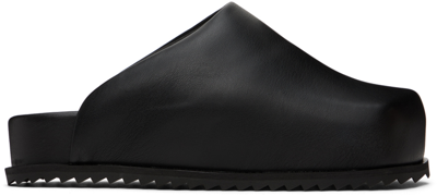 Yume Yume Black Truck Slide Slip-on Loafers In Black