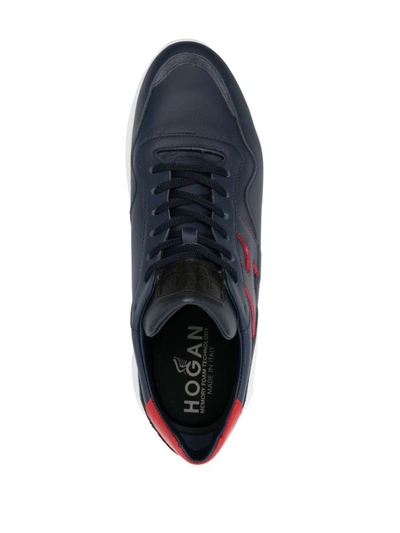 Shop Hogan Interactive3 Sneakers Shoes In Blue
