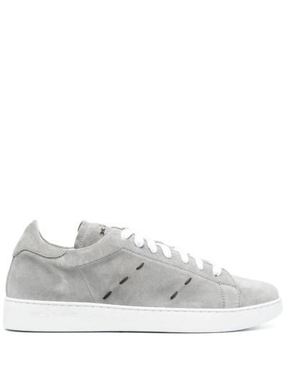 Shop Kiton Sneakers Shoes In Grey