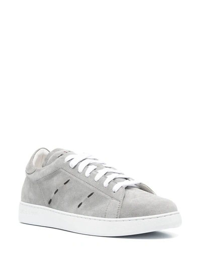 Shop Kiton Sneakers Shoes In Grey