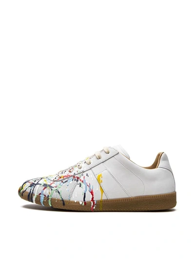 Shop Maison Margiela Replica Painter Sneakers Shoes In White