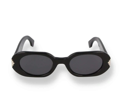 Shop Marcelo Burlon County Of Milan Sunglasses In Black