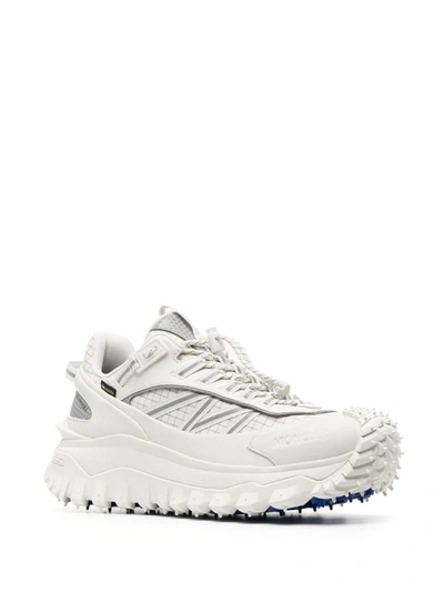 Shop Moncler Trailgrip Gtx Low Top Sneakers Shoes In White