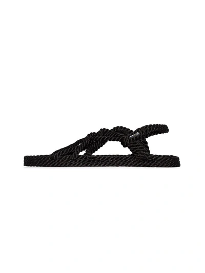 Shop Nomadic State Of Mind Jc Crossed Sandal Shoes In Black