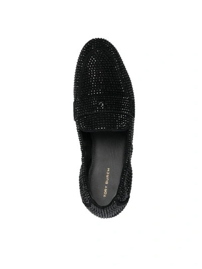 Shop Tory Burch Ballet Loafer Shoes In Black