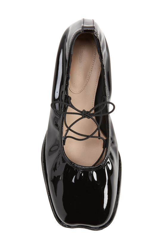 Simone Rocha Heart-toe leather loafers - Black