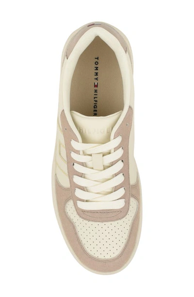 Shop Tommy Hilfiger Veniz Sneaker In Taupe