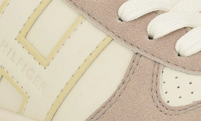 Shop Tommy Hilfiger Veniz Sneaker In Taupe