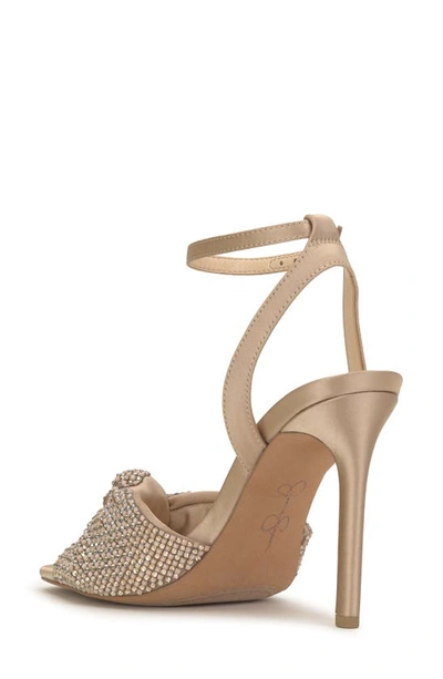 Jessica Simpson Ohela Ankle Strap Sandal In Champagne