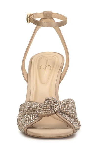 Jessica Simpson Ohela Ankle Strap Sandal In Champagne