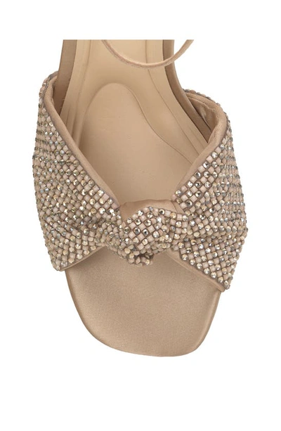 Jessica Simpson Ohela Ankle Strap Sandal In Champagne