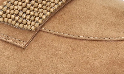 Shop Bella Vita Paz Lug Loafer In Cognac Suede Leather