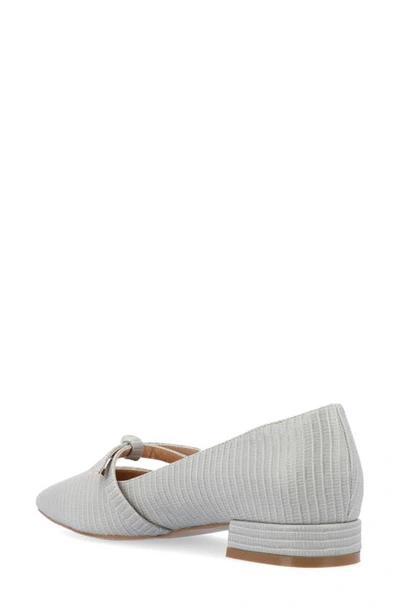 Journee Collection Cait Mary Jane Pump In Grey
