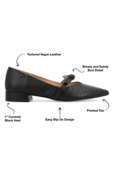 Journee Collection Cait Mary Jane Pump In Black