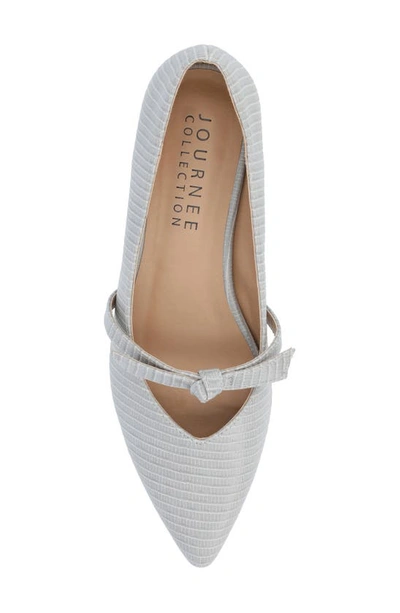 Journee Collection Cait Mary Jane Pump In Grey