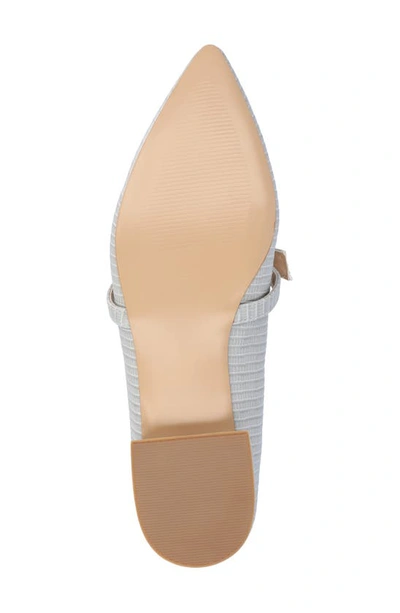 Journee Collection Cait Mary Jane Pump In Grey