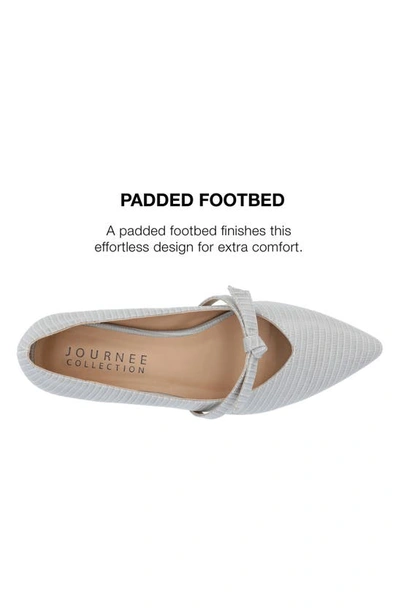Journee Collection Cait Mary Jane Pump In Grey