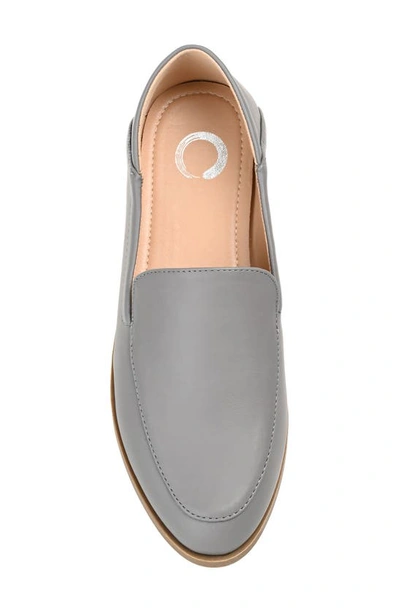 Shop Journee Collection Corinne Loafer In Grey