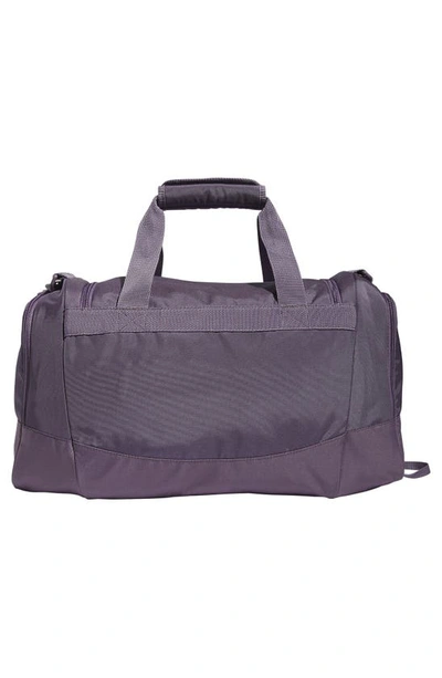 Adidas Defender IV Small Duffel Bag, Shadow Violet / OSFA