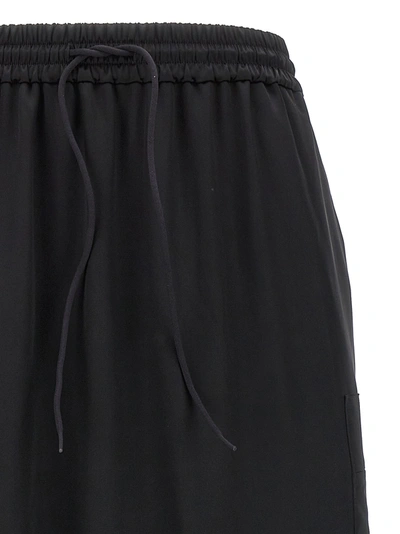 Shop Y-3 Side Band Skirt Skirts In White/black
