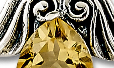 Samuel B. Angel Drop Earrings In Yellow