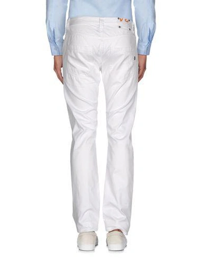 Shop Dondup Casual Pants In White