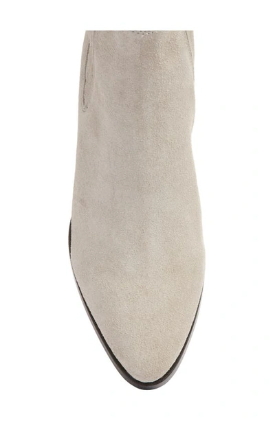 Rag & Bone Rover Suede Chelsea Booties In Cementosd