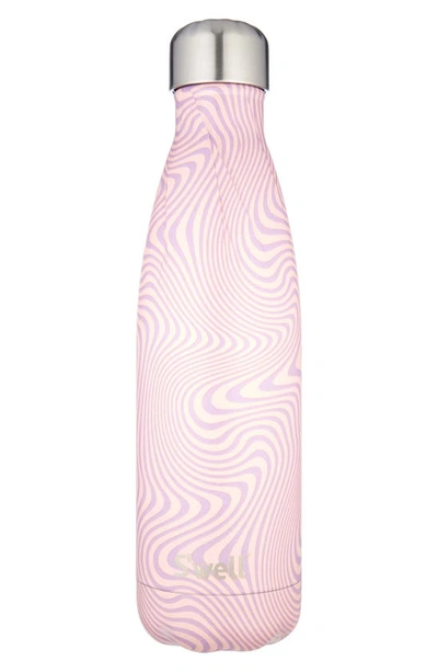 Shop S'well 17-ounce Insulated Stainless Steel Water Bottle In Lavender Swirl
