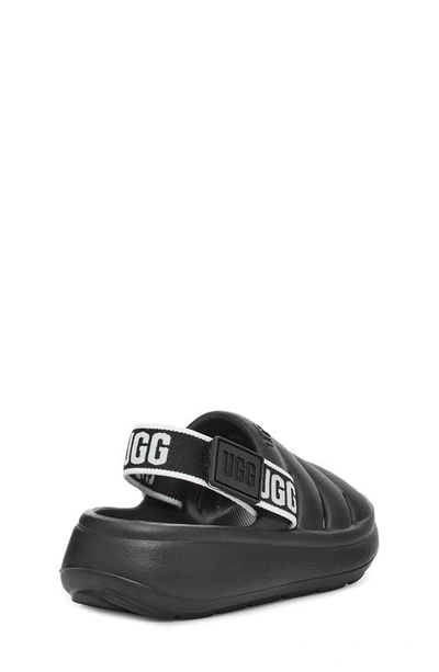 Shop Ugg Kids' Sport Yeah Slingback Sandal In Black
