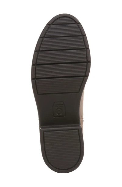 Bzees Other Half Studded Block Heel Bootie In Latte