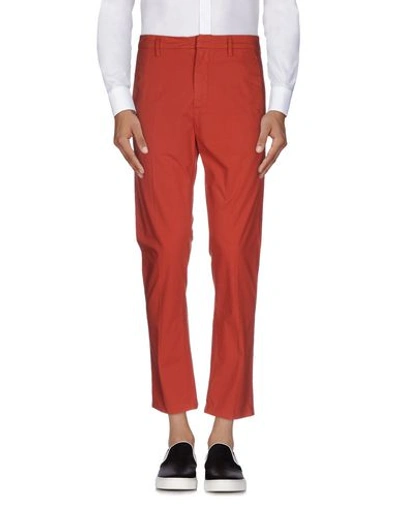 Dondup Casual Trouser In Rust