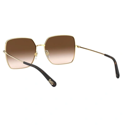 Shop Dolce & Gabbana Eyewear Sunglasses In Gold