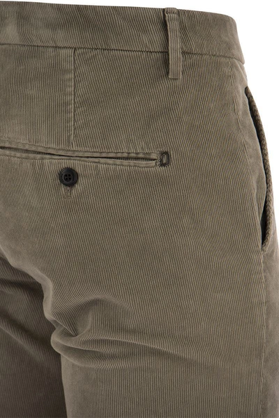 Dondup Men's Gaubert - Slim Milleraies Trousers In Turtledove